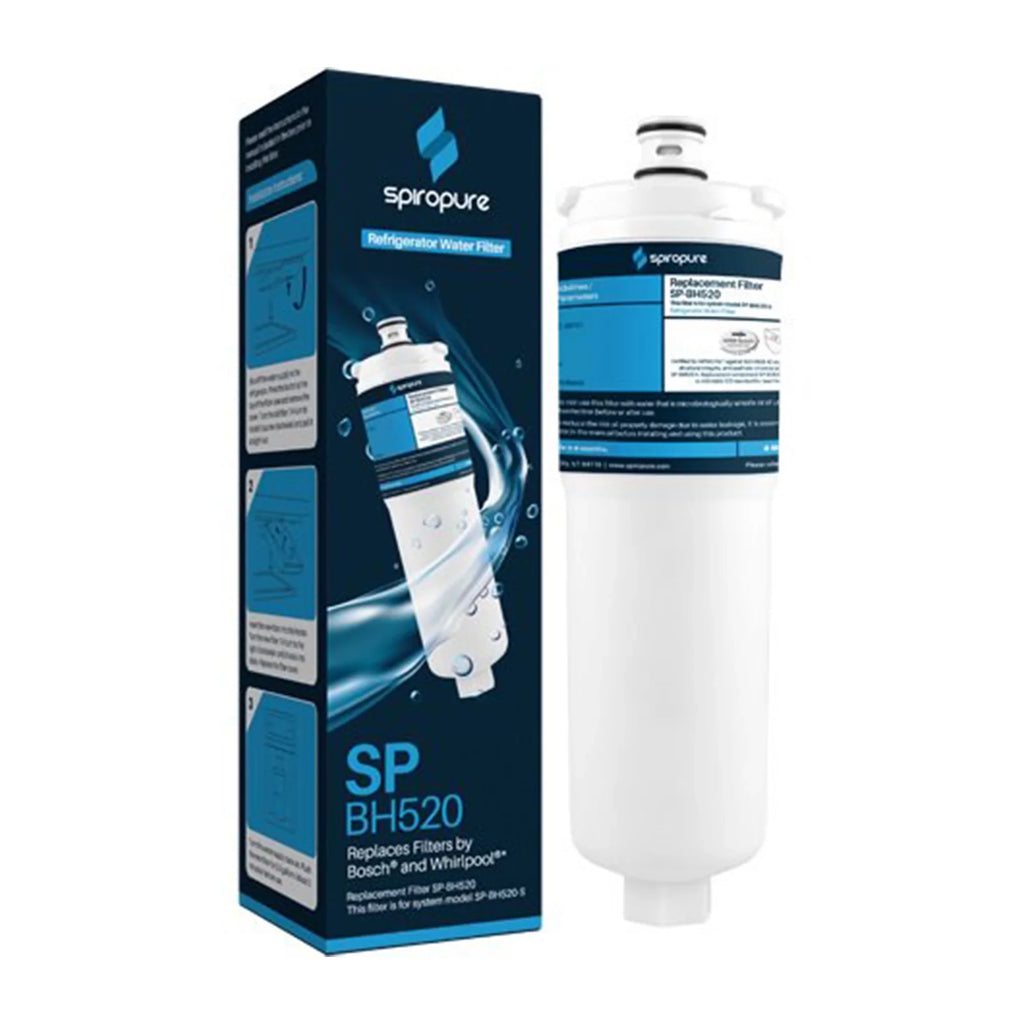 SpiroPure SP-BH520-3PK Refrigerator Water Filter Replacement Part; 3 Pack