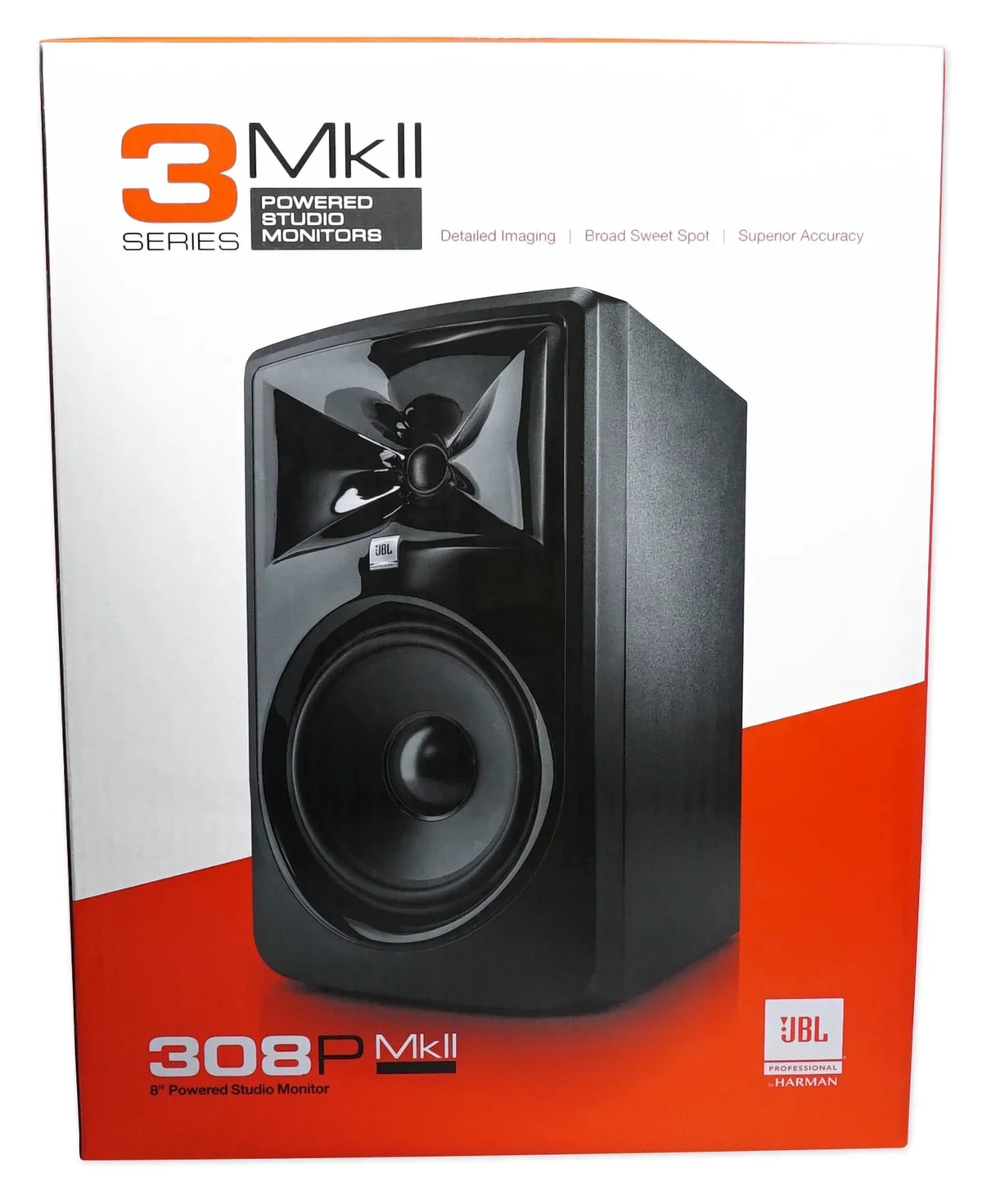 JBL 308P MkII 8" Powered Studio Monitor + Beyerdynamic DT 240 Pro Headphones