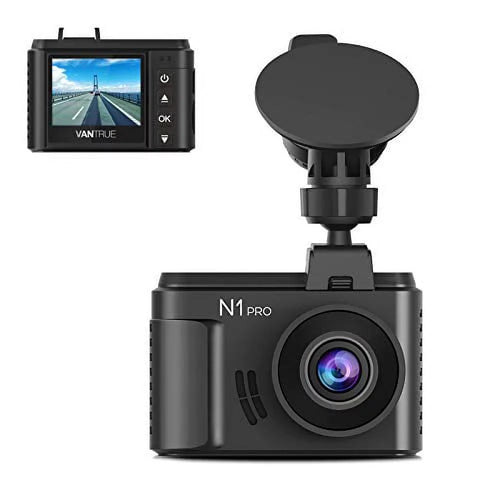(Vantrue 128GB included)Vantrue N1 Pro Mini Dash Cam Full HD 1920x1080P Car Dash Camera 1.5 inch 160 DashCam with Sony Night Vision Sensor; 24 Hours Parking Mode; Motion Sensor; Collision Detection