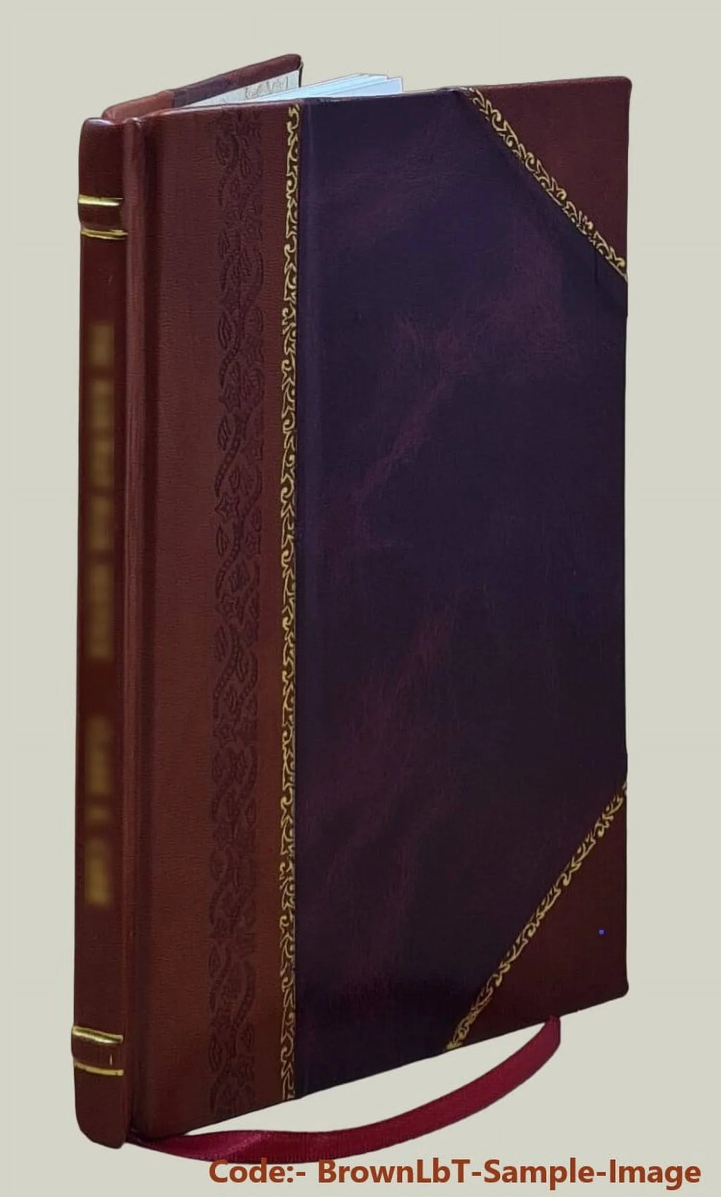 Salomons dom : skuespil i tre acter med chor og dands / lyrisk omarbeidet efter Caignez til musik af Kunzen; ved N.T. Bruun. 1817 [Leather Bound]