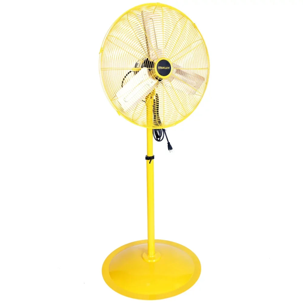 STANLEY High-Velocity Non-Oscillating Industrial Pedestal Fan; ST-24P