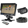 Pyle PLCMTR71 Commercial-Grade Backup Camera System with 7" Monitor and Weatherproof Camera with IR Night Vision