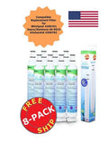 ZUMA Brand ; Water and Ice Filter ; Model # OPFW3-RF300 ; Compatible with Whirlpool® RWF1021 - 8 Pack - Made in U.S.A.