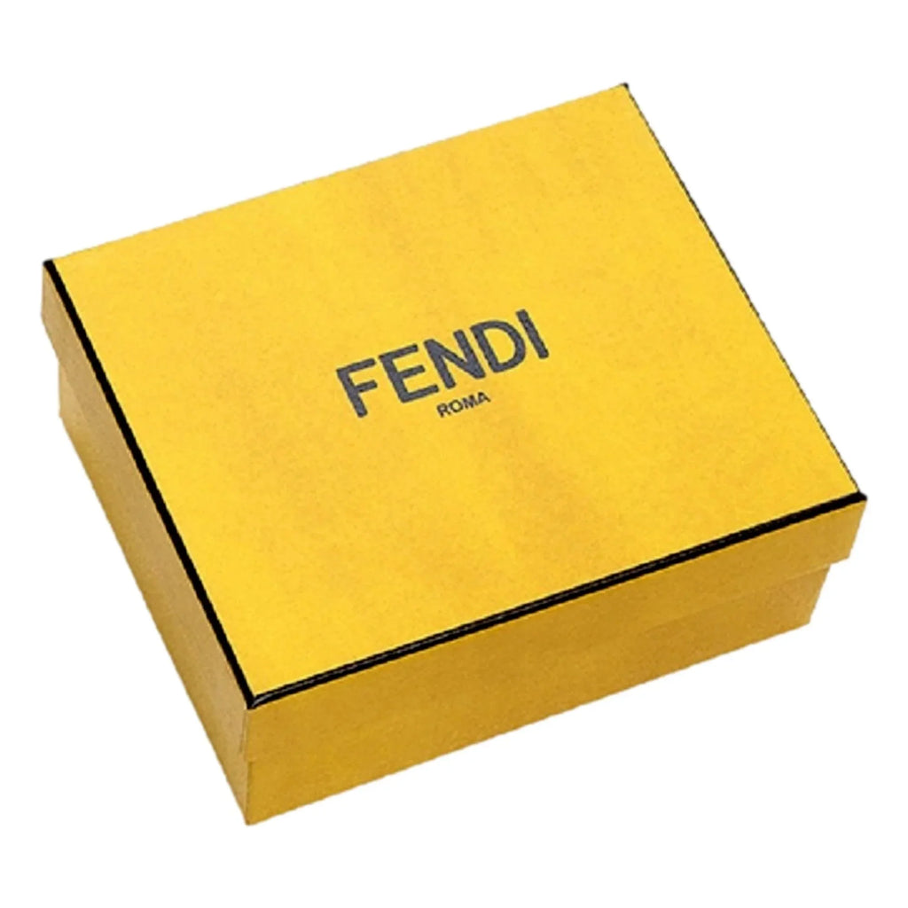 Fendi Calf Leather F logo Lavanda Pink Leather Coin Case 8M0459