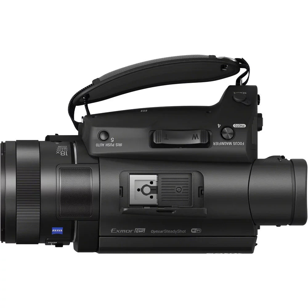 Sony Handycam FDR-AX700 4K HD Video Camera Camcorder with 128GB Memory Card + Carrying Case + HDMI Cable and More - Star