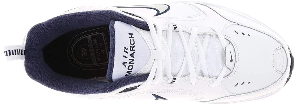 Nike Mens Air Monarch Iv Low Top Lace Up Trail Running Shoes; White; Size 11.0