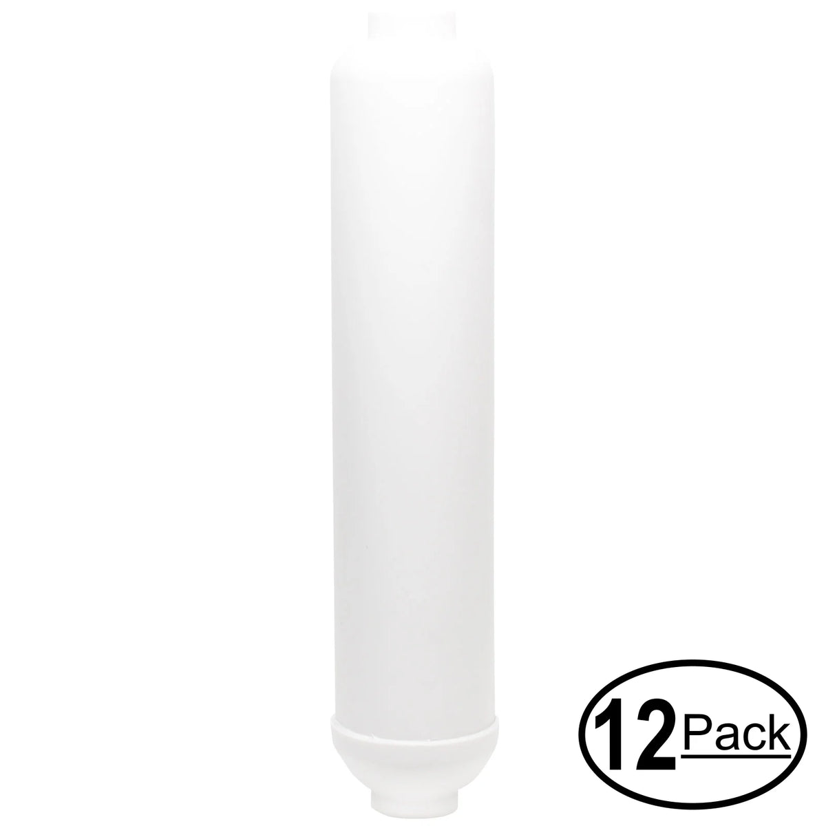 12-Pack Replacement for Watts W-525P-110 Inline Filter Cartridge - Universal 10-inch Cartridge for Watts 5-Stage 50 GPD Reverse Osmosis System - Denali Pure Brand