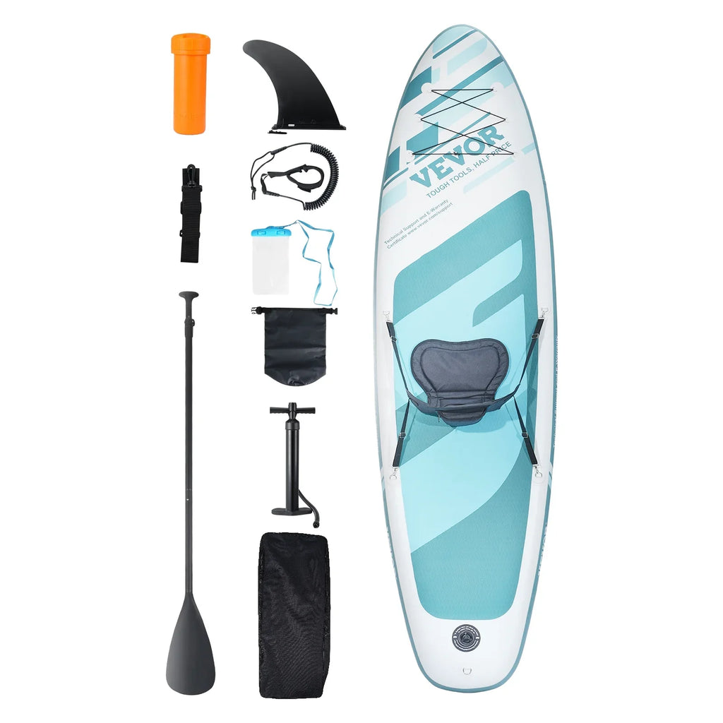 10.6 ft Kayak Board Air-filled Stand Up Paddle Board with Seat Accessory
