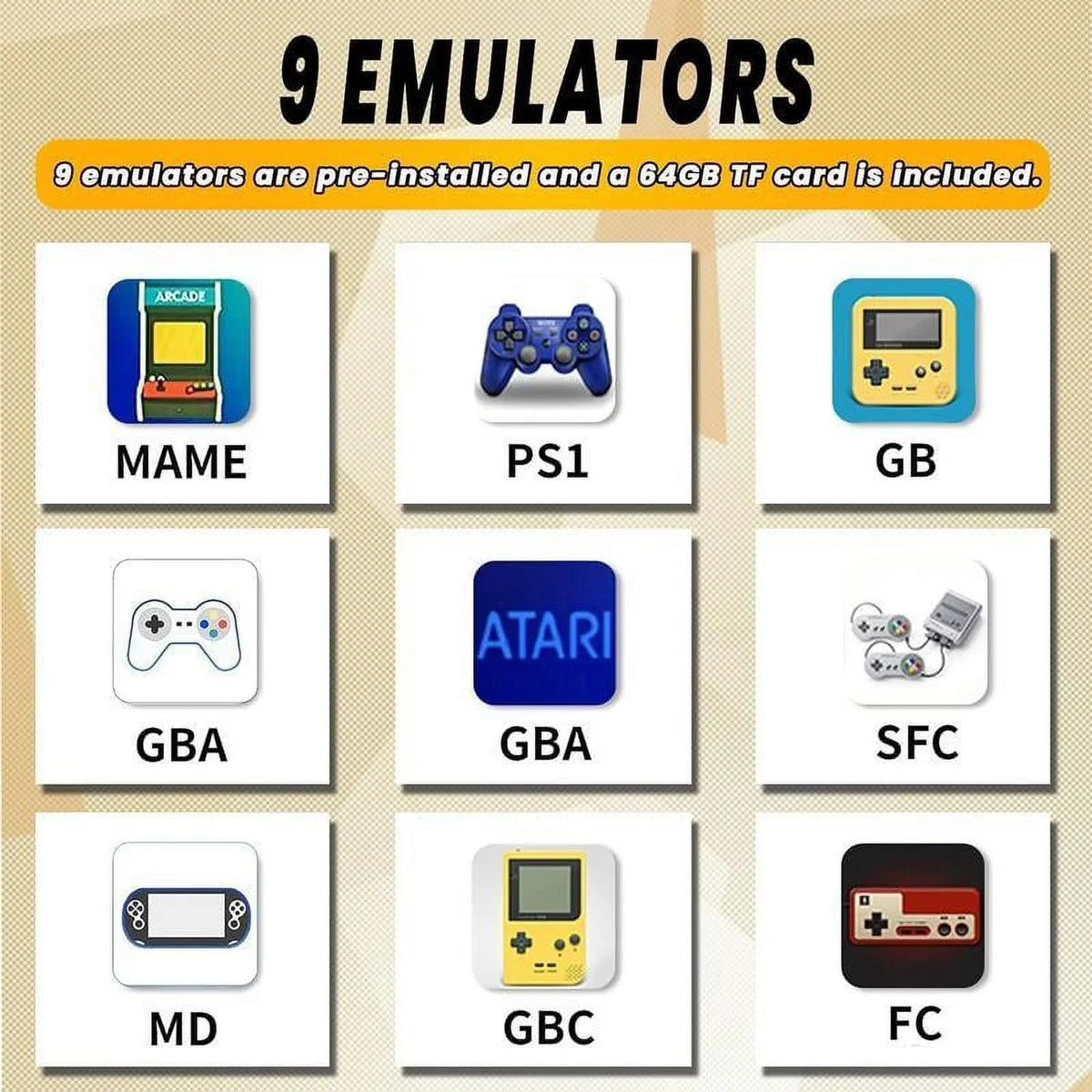 20;000+ Games Wireless Retro Game;4K HDMI Output Retro Video Game Console - Plug and PlayVideo Games; Retro Game Stick 4K Game Stick; Built in 64G Cards playstation5 ps5controller