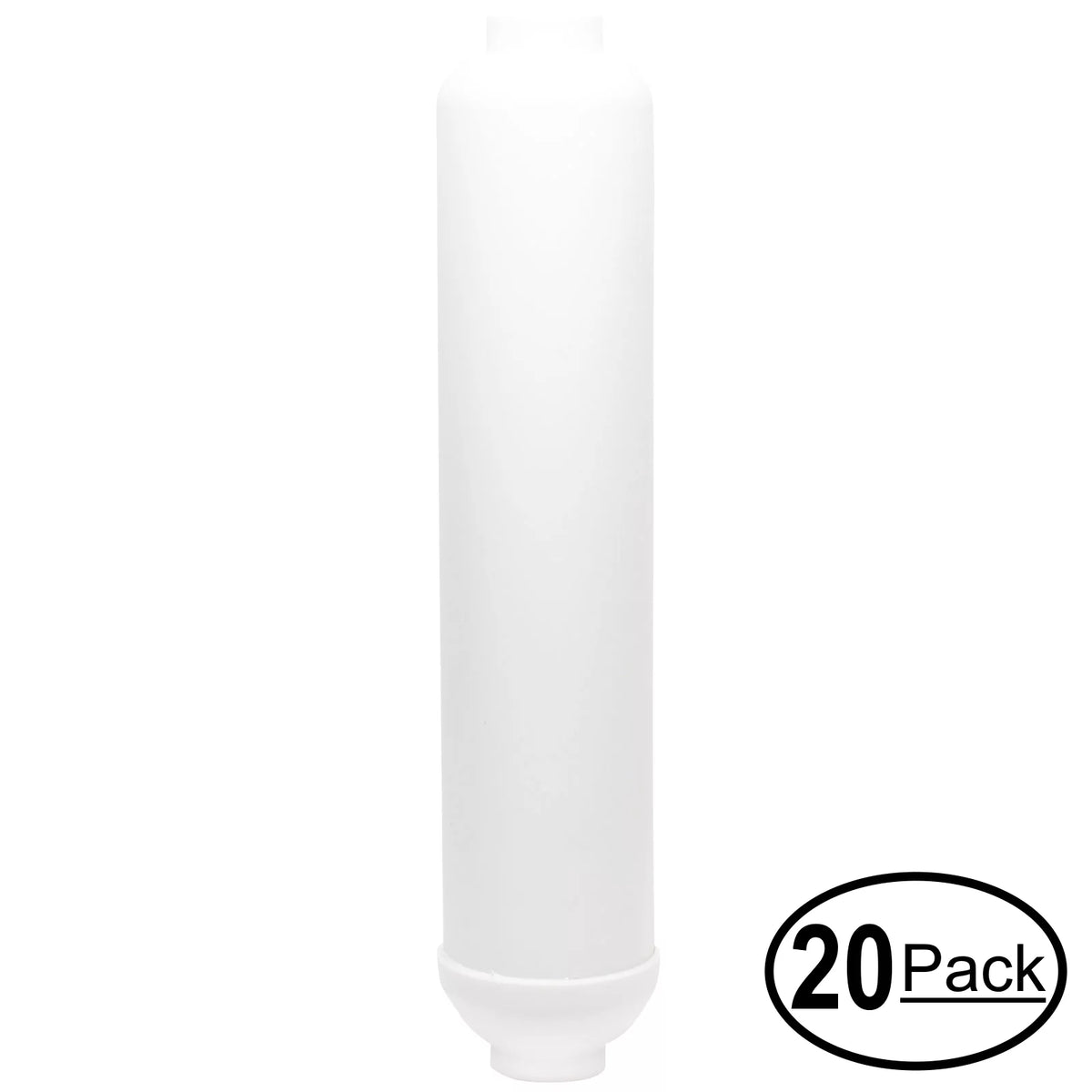 20-Pack Replacement for Expres Water ROUV10D Inline Filter Cartridge - Universal 10-inch Cartridge for Express Water 6 Stage UV Reverse Osmosis Filtration System - Denali Pure Brand