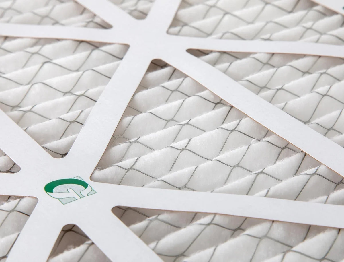 16x20x2 MERV 10 Pleated HVAC Air Filters by Glasfloss. ( Quantity 5 ) Exact Size: 15-1/2 x 19-1/2 x 1-3/4