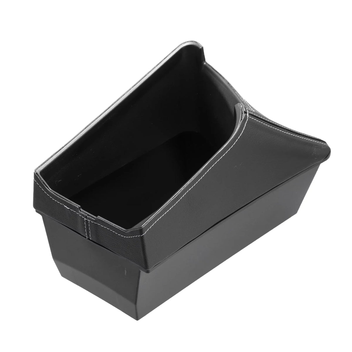 Unique Bargains Car Center Armrest ABS Storage Box Organizer Container Tray Black for BMW X1 F48 for BMW X2 F47 Red Side