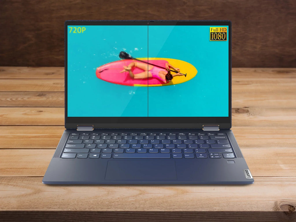 Lenovo Yoga 6 2-in-1; 13.3" IPS FHD Touch Display; AMD Ryzen 5 4650U Upto 4.0GHz; 8GB RAM; 512GB NVMe SSD; Vega 6; DisplayPort via USB-C; Wi-Fi; Bluetooth; Windows 10 Pro