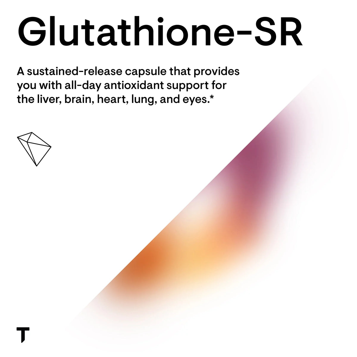 Thorne Glutathione-SR; Sustained-Release Glutathione for Antioxidant Support; 60 Capsules