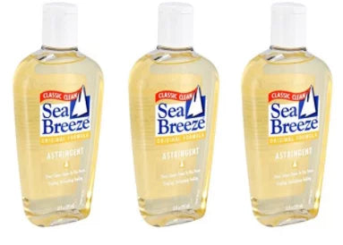 3 Pack - Sea Breeze Astringent Original Formula; Classic Clean 10 oz