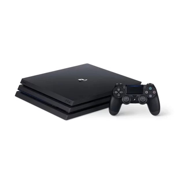 Sony PlayStation 4 PRO 1TB Gaming Console Black; Headset With Cleaning Kit Like New