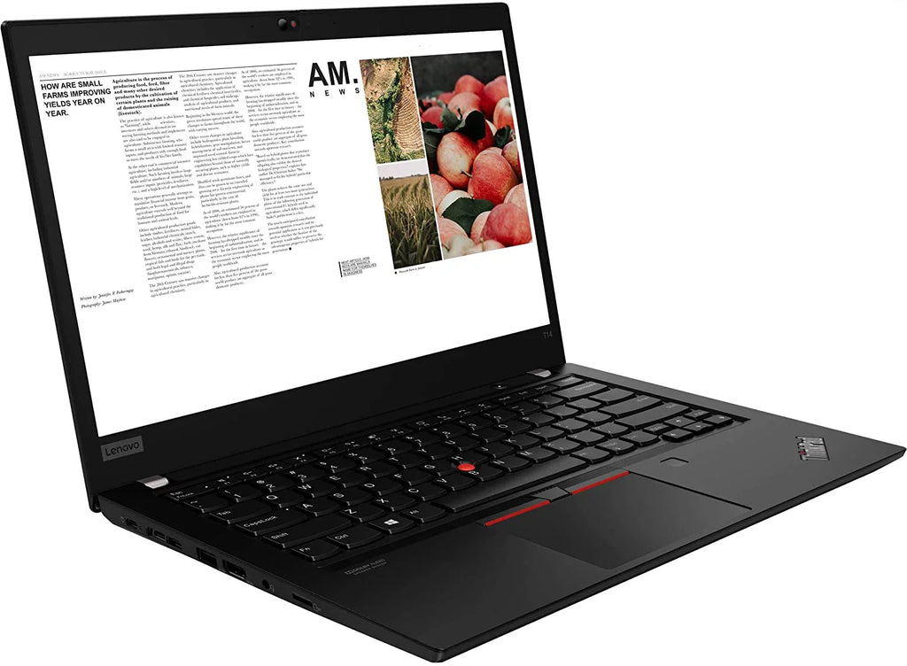 Lenovo ThinkPad T14 14" FHD (Intel 4-Core i5-1135G7; 24GB RAM; 1TB PCIe SSD; UHD Graphics) IPS Business Laptop; Backlit KB; Fingerprint; 2 x Thunderbolt 4; Wi-Fi 6; Webcam; Windows 10 Pro