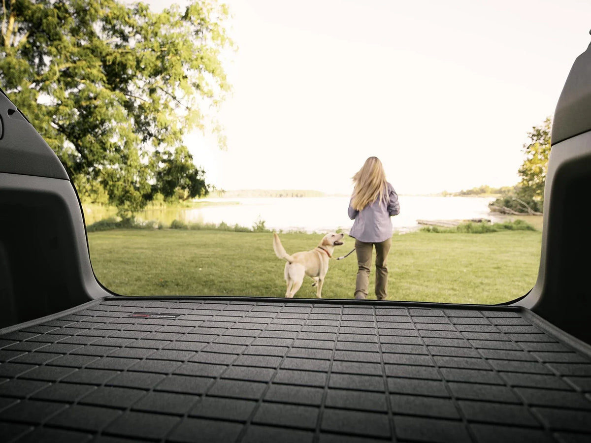 WeatherTech Cargo Trunk Liner compatible with BMW X5 35d; X5 50i; X5 M - Behind 3rd Row Seating Black
