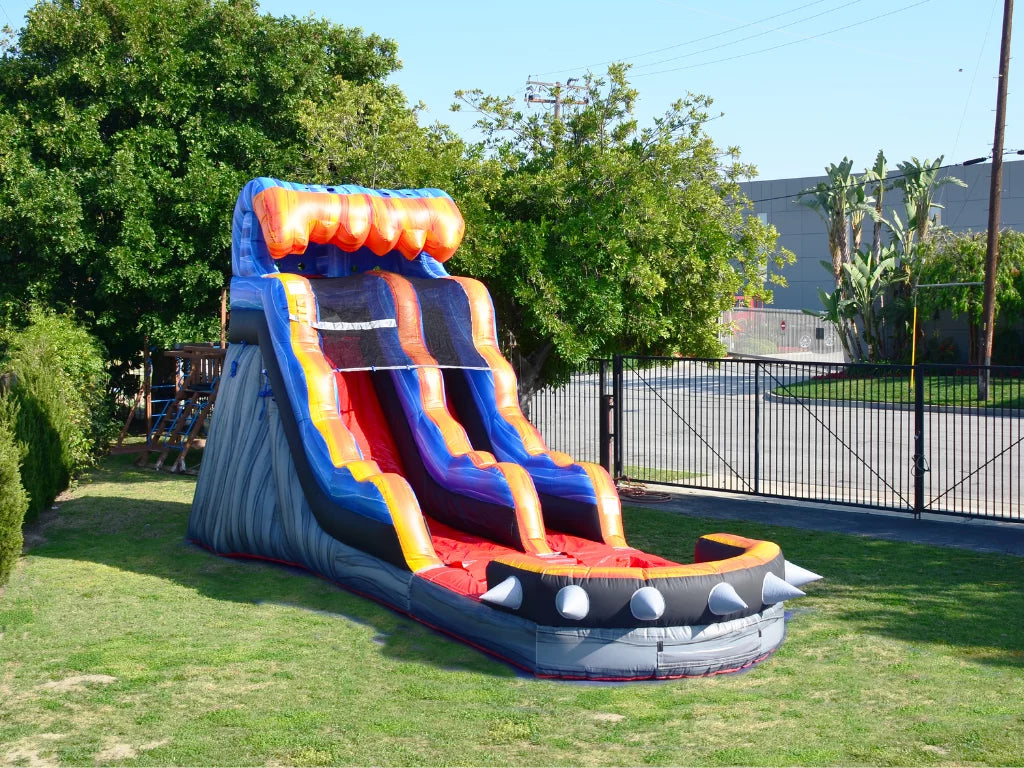JumpOrange Commercial Grade Water Slide for Kids and Adults (with Blower); Rocker Theme