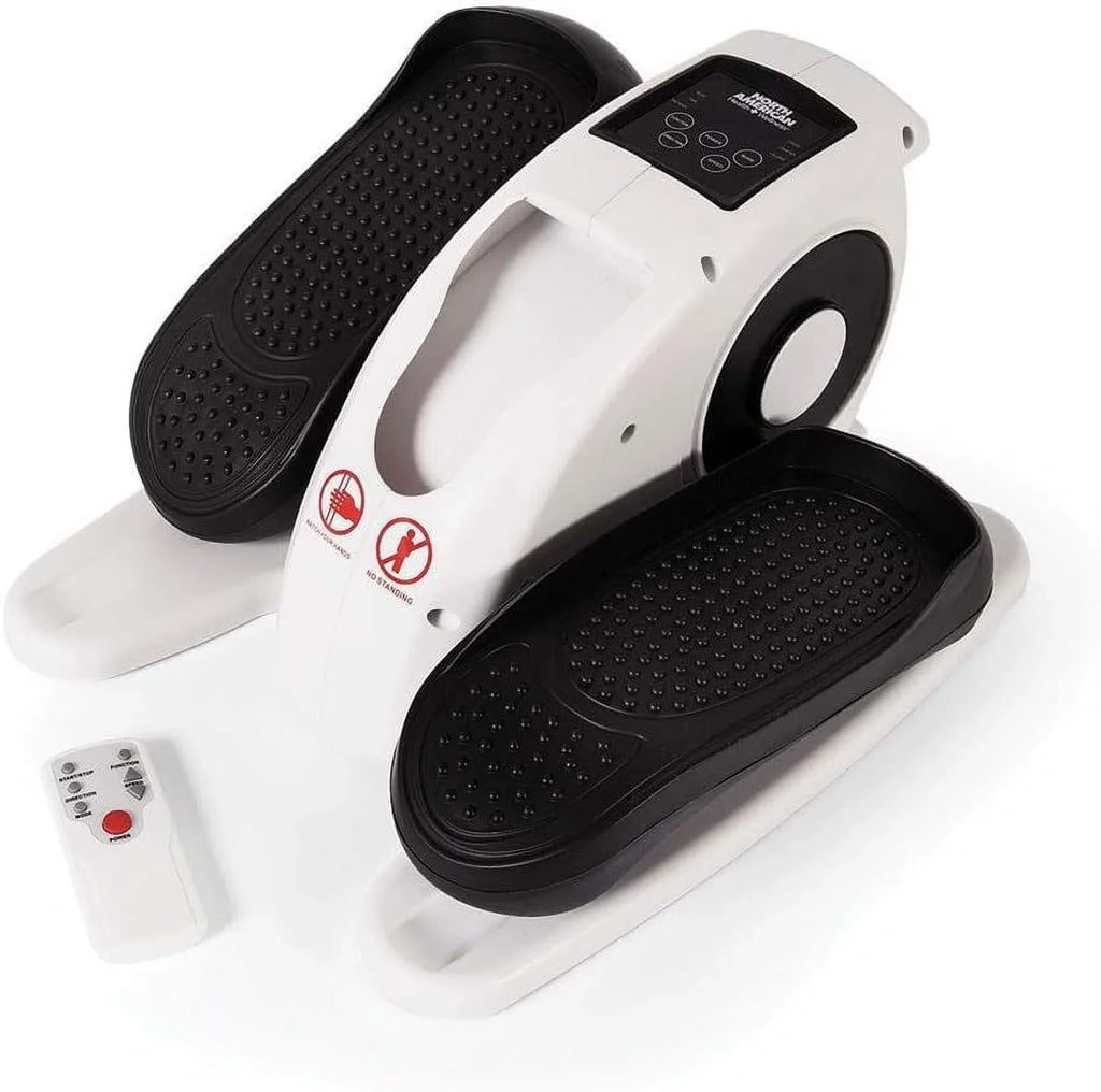 North American Health + Wellness Portable Elliptical Exercise; Gray; 2 Piece Set (ZB8293)