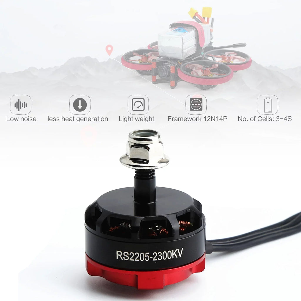 Dazzduo ESC;Motor Motor Motor FPV Motor FPV RC 2205 2300KV Motor FPV RC Drone 2205 RC Drone 2300KV Motor Motor