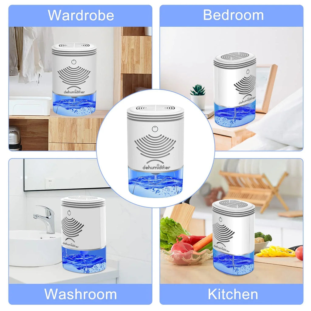 Dehumidifier TOMERSUN 2600 Cubic Feet(280 sq ft) Small Dehumidifiers for home 35oz Mini Dehumidifier for home;Basement;Bathroom; Closet;RV;Bedroom;Kitchen
