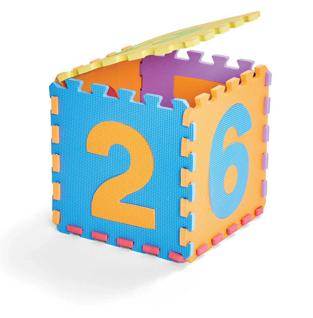 Kidoozie ABC & 123 Puzzle Playmat; Foam Playmat with Storage Bag for Toddler or Preschooler; Ages 12m+