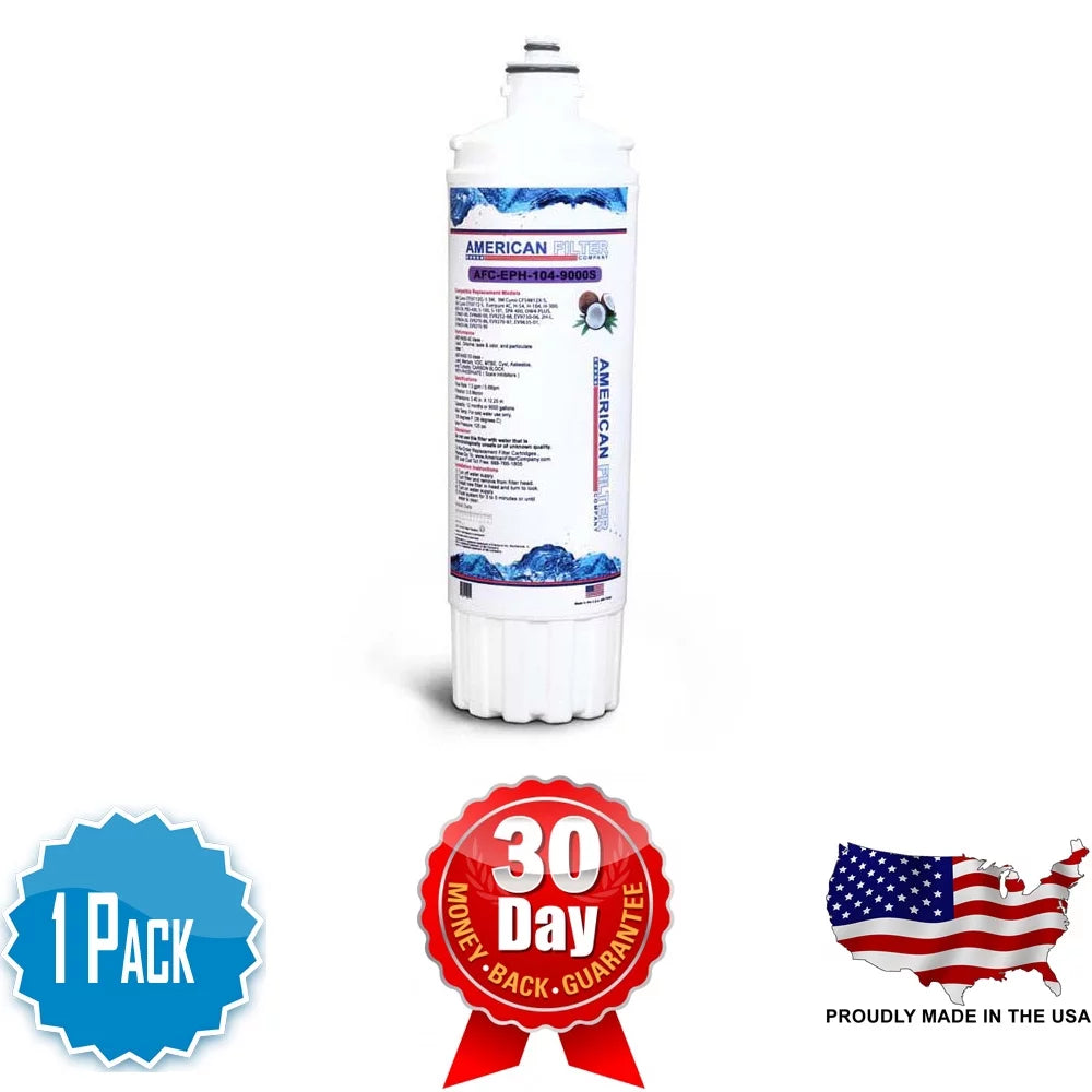 AFC Brand ; Water Filters ; Model # AFC-EPH-104-9000S ; Compatible with EverPure® 2CB-GW - 1 Filters - Made in U.S.A.