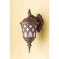 OL-160WD-RU-Cal Lighting-1 Light Outdoor Wall Lantern-16.75 millimeteres Tall and 7.5 millimeteres Wide