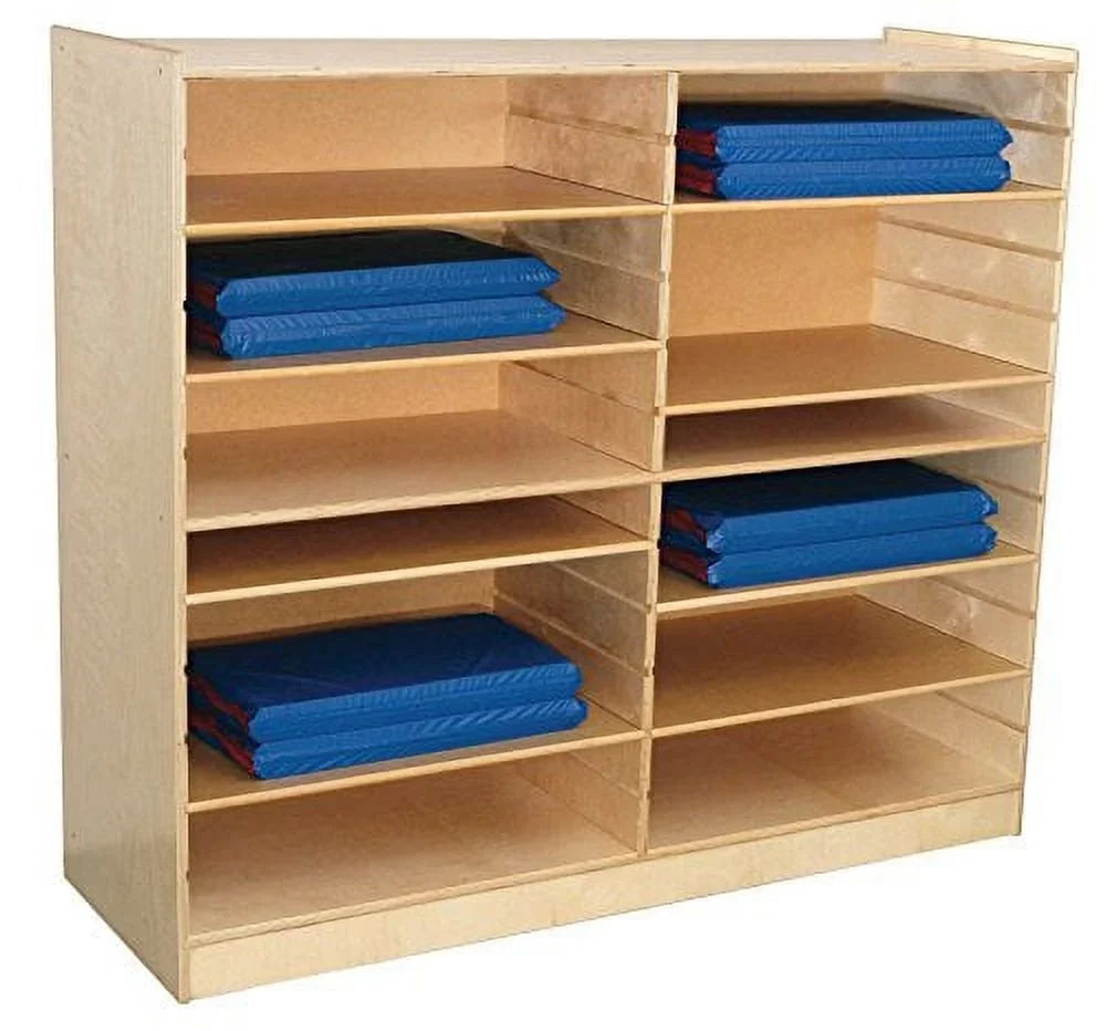 Wood Designs Folding Rest Mat Storage