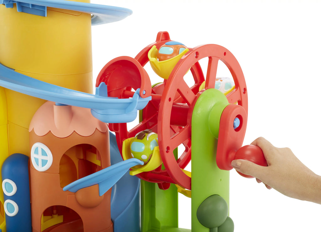 Little Tikes Learn & Play Roll Arounds Turnin' Town; Toy Cars and Playset for Toddlers Ages 18 Months and Up