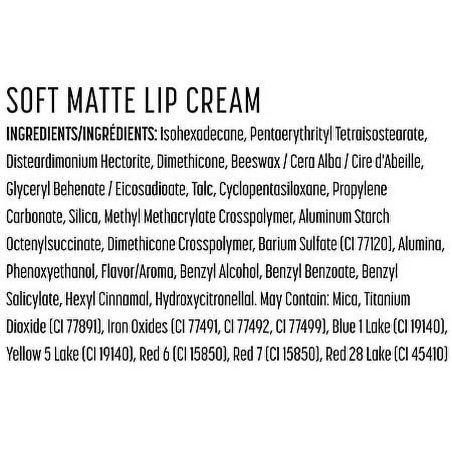 NYX Professional Makeup Soft Matte Lip Cream Lightweight Liquid Lipstick; Amsterdam 0.27fl oz Pack of 2