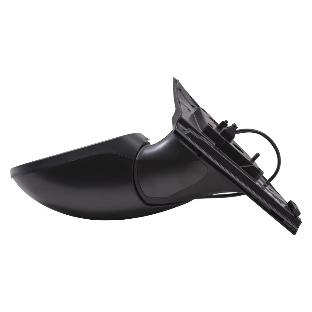 Brock Aftermarket Replacement Driver Left Power Mirror Without Heat-Signal-Camera Paint To Match Black Compatible With 2020-2021 Nissan Sentra