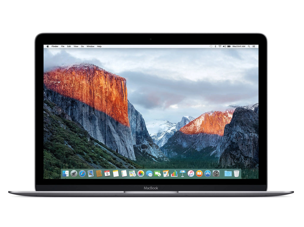 Apple Macbook (MLH72LL/A) 12-inch Retina Display Intel Core m3 256GB - Space Gray (Early 2016) (Certified Used)
