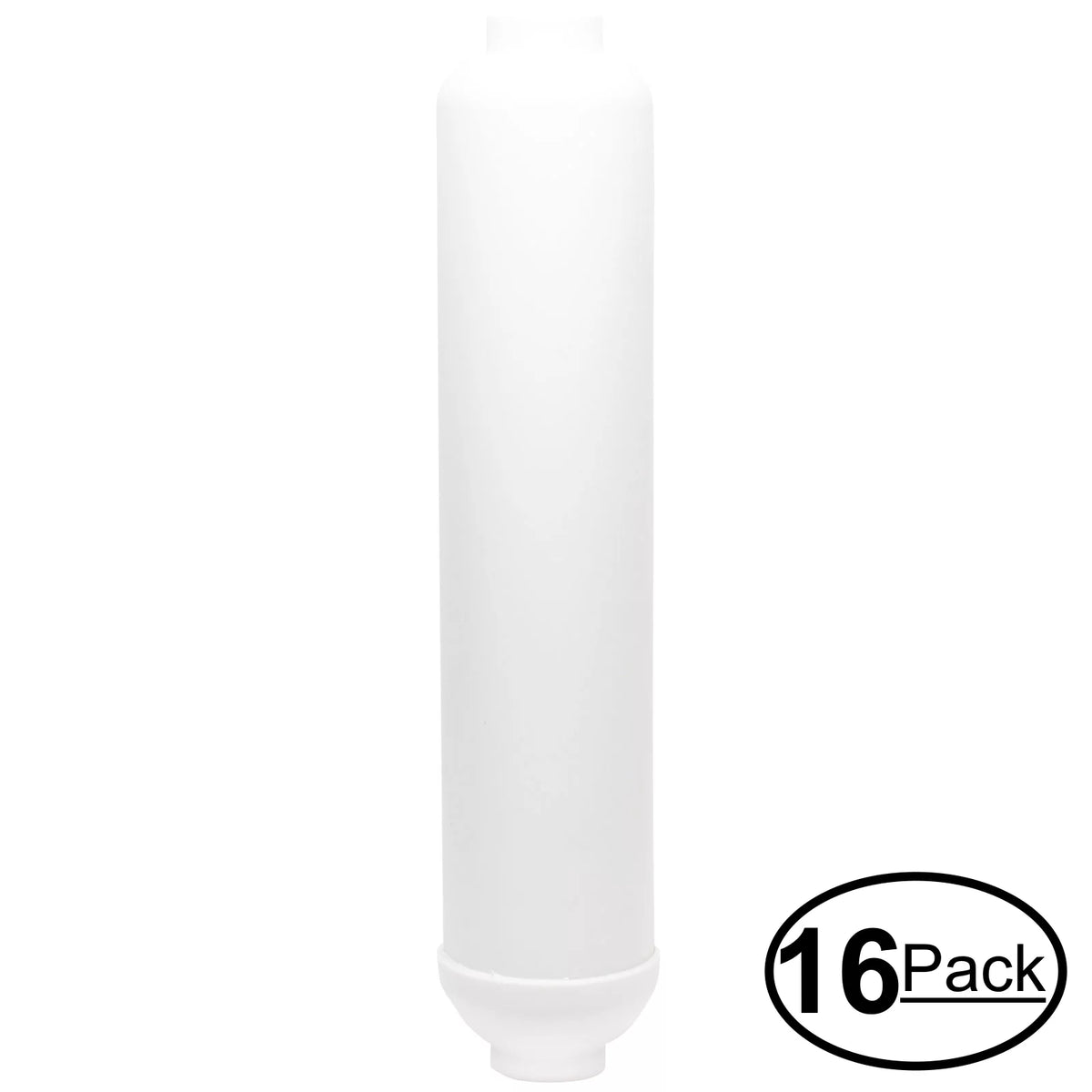 16-Pack Replacement for MaxWater 101086 Inline Filter Cartridge - Universal 10-inch Cartridge for MaxWater 9 stage alkaline reverse osmosis System - Denali Pure Brand