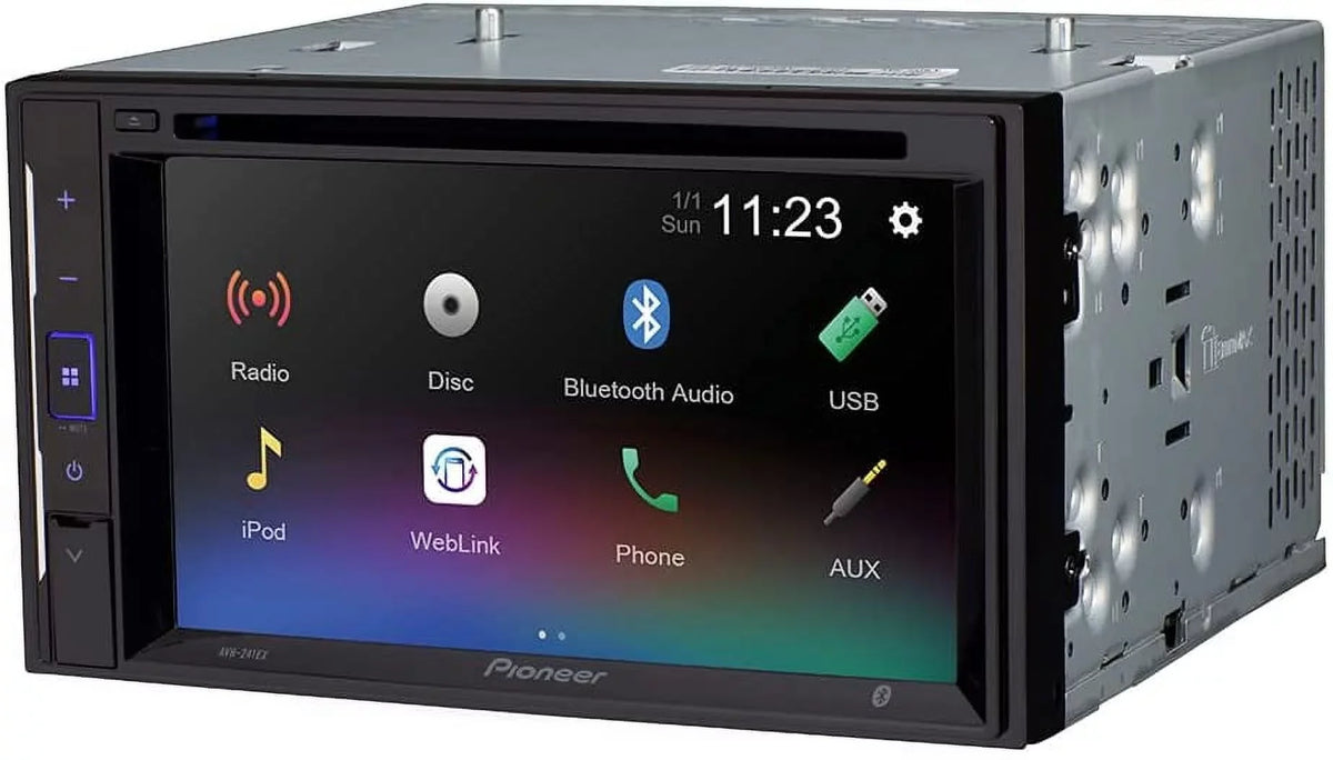 Restored Premium Pioneer 6.2-cm Resistive Touchscreen DVD Receiver (Refurbished)
