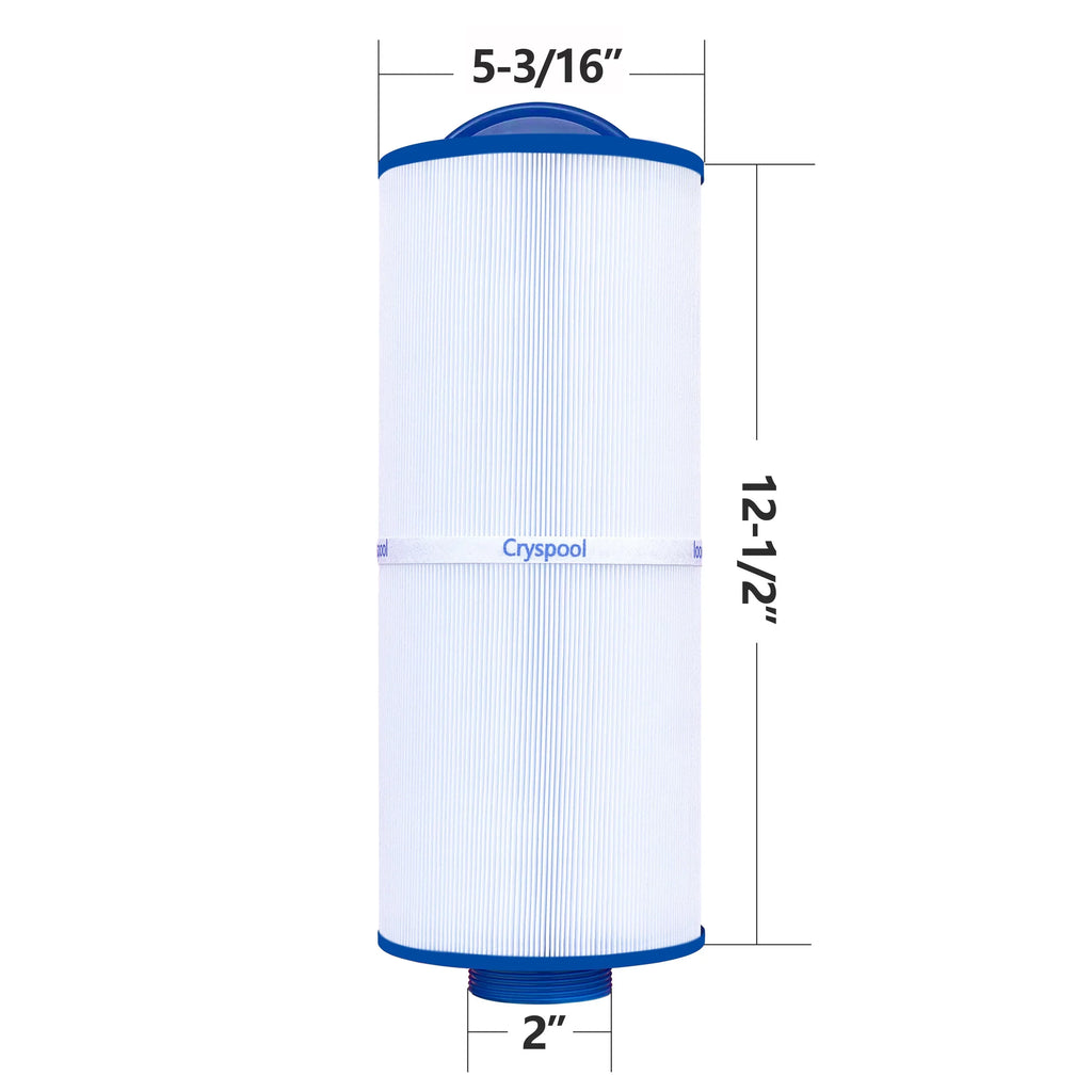 CRYSPOOL MPT-thread Spa Filter Compatible with 5ch-352; Marquis 35; Marquis Spa 20042; 20092; FC-0196; 35 sq.ft; 2 Pack