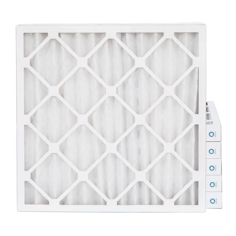 Pamlico Air 24x24x2 MERV 8 Pleated AC Furnace Air Filters. Quantity 6. (Actual Size: 23.38 x 23.38 x 1.75 footes)