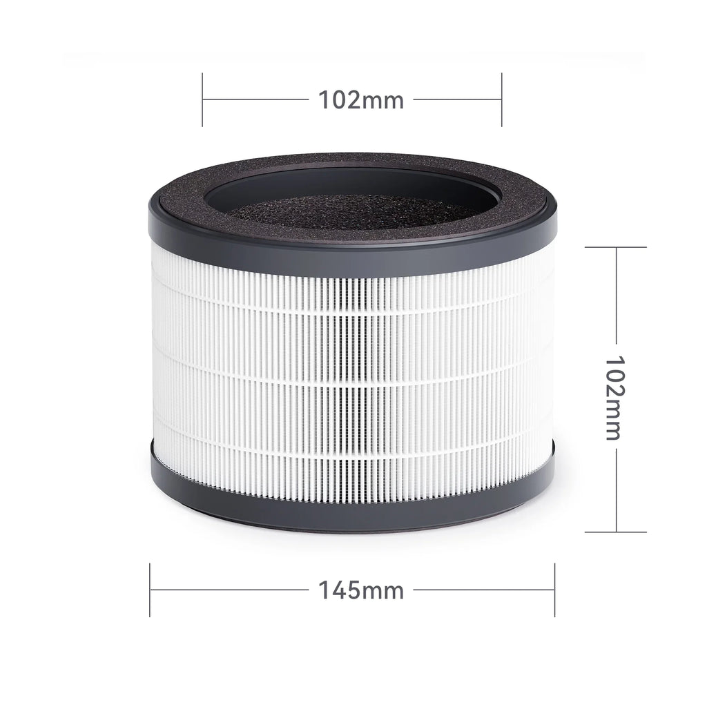 Replacement Filter for Membrane Solutions MSB5 Air Purifier; 2 Pack