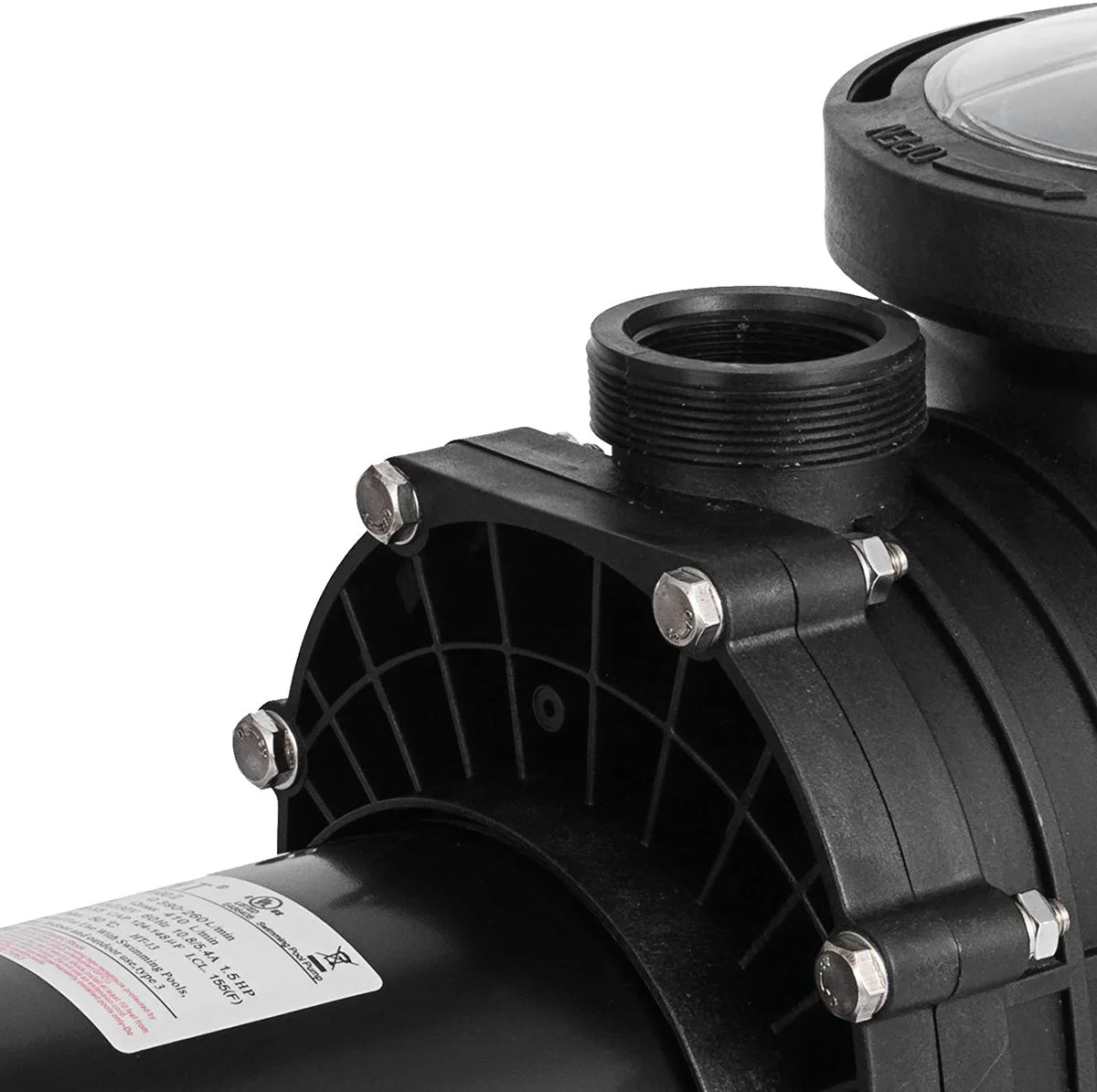 2 Self Primming Pool Pump; Inground Above Ground Swimming Pool Pump Upgraded 110V/220V Dual Voltage; 1500W 60HZ Single Speed Pumps With Strainer Basket Silent Operation