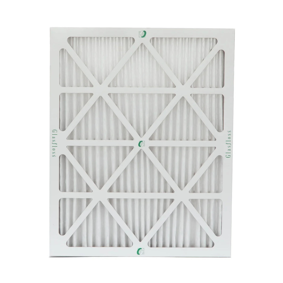 16x20x2 MERV 10 Pleated HVAC Air Filters by Glasfloss. ( Quantity 5 ) Exact Size: 15-1/2 x 19-1/2 x 1-3/4
