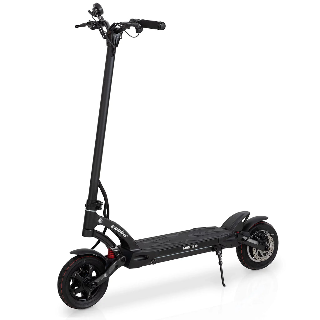 Kaabo Electric Scooter for Adults Mantis 10;High Performance Comfort Scooter with 25 Miles Range;Max Speed 19 MPH; Max Gear motor 500W;10 inch Wheels Black