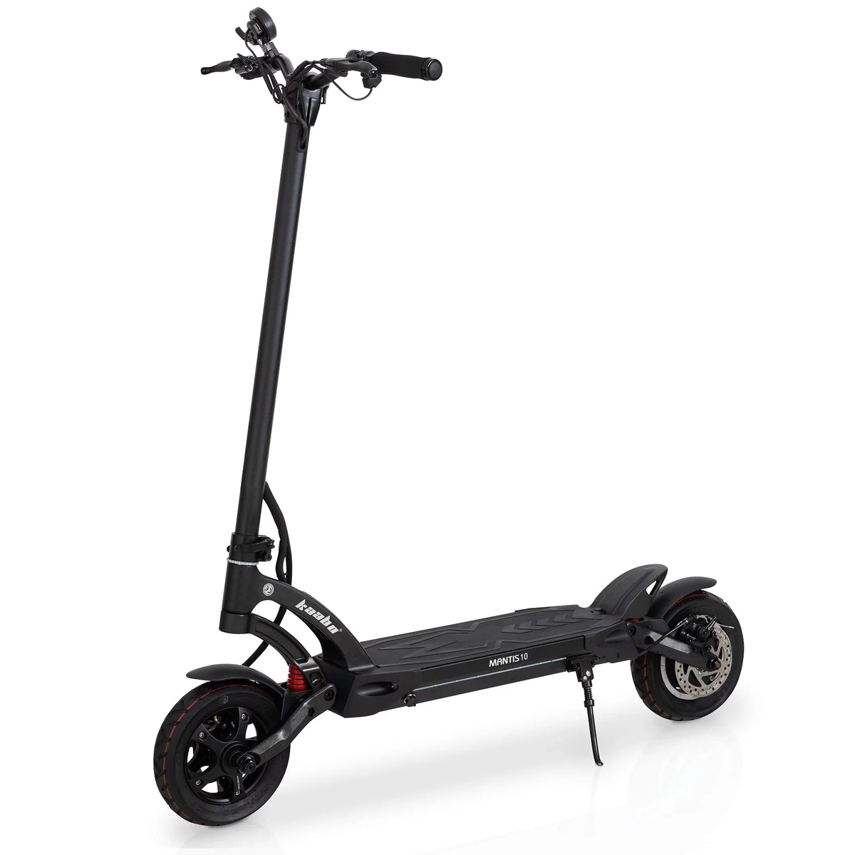 Kaabo Electric Scooter for Adults Mantis 10;High Performance Comfort Scooter with 25 Miles Range;Max Speed 19 MPH; Max Gear motor 500W;10 inch Wheels Black