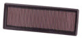 K&N Engine Air Filter: High Performance; Premium; Washable; Replacement Filter: 2007-2016 MINI (Cooper; Cooper Countryman; Cooper Paceman; MINI Cooper Clubman); 33-2386