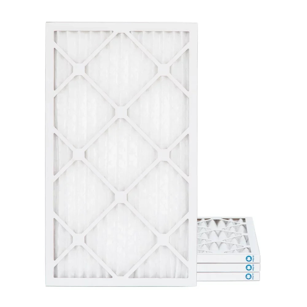 10x24x1 MERV 11 ( MPR 1000; FPR 7-8 ) Pleated 1" Air Filters for AC and Furnace. 4 PACK. Exact Size: 9-1/2 x 23-1/2 x 3/4