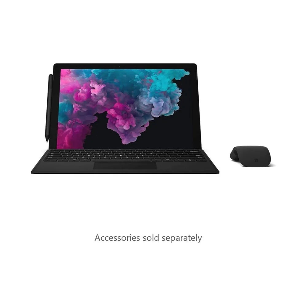Microsoft surface pro-6 retail tablet intel:i7-8650u/ci7-1.90 16GB/onboard 512GB/SSD 802.11ac+bt 2xwebcam intel-UHD620 12.3pixelsense/touch (pen not included) Windows 10 Home 64-bit Black