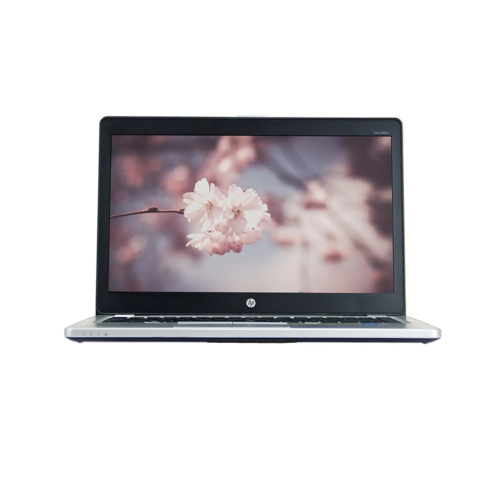 B GRADE Used HP 14" Folio 9480M with intel Core i7-4600U 2.1GHz; 8GB RAM; 120GB SSD; Win 10 Pro (64-bit)