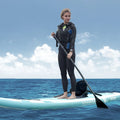 10.6 ft Kayak Board Air-filled Stand Up Paddle Board with Seat Accessory