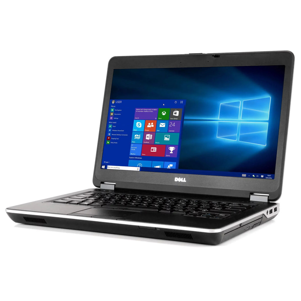Dell Latitude E6440 Laptop Computer; 2.60 GHz Intel i5 Dual Core Gen 4; 4GB DDR3 RAM; 500GB SATA Hard Drive; Windows 10 Home 64 Bit; 14" Screen (Used)
