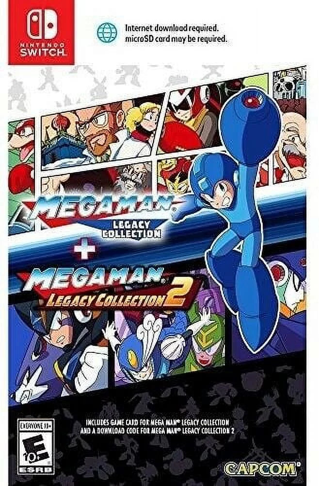 Mega Man: Legacy Collection 1 + 2 (Nintendo Switch; 2018)